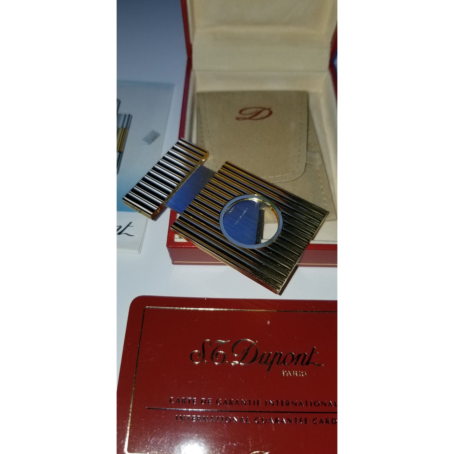 ST Dupont Gold Plated Cutter