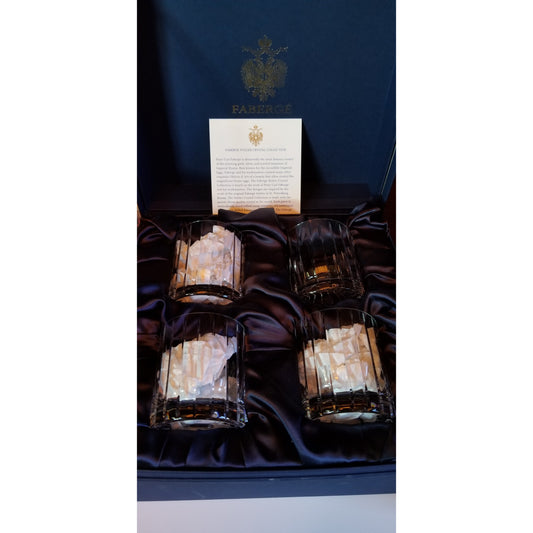 Faberge Pavillion crystal glasses
