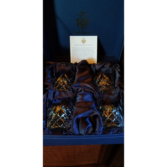 Faberge Atelier crystal glasses