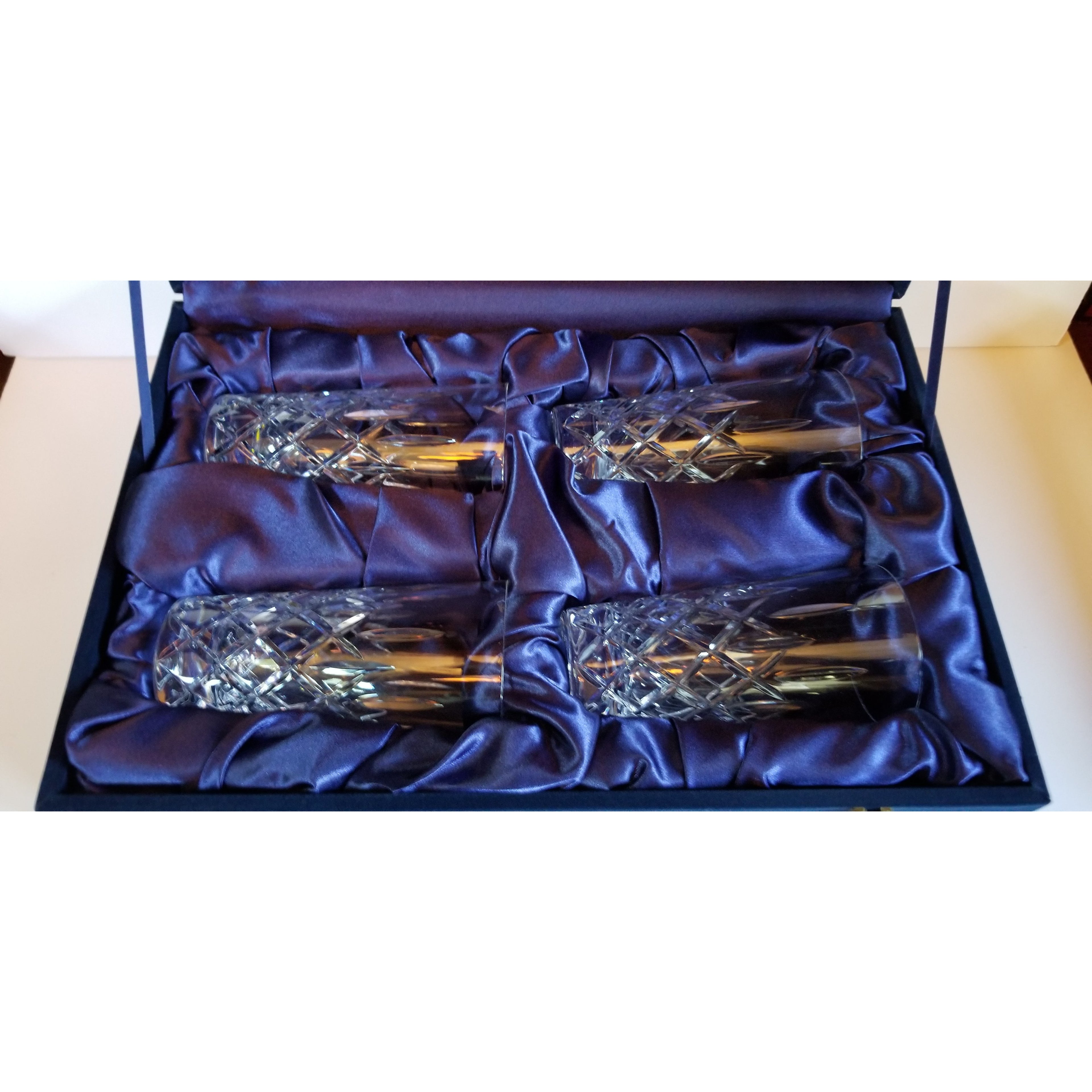 Faberge D'Arcy Highball crystal glasses