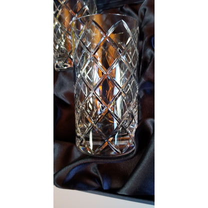 Faberge Crystal Highball Glasses