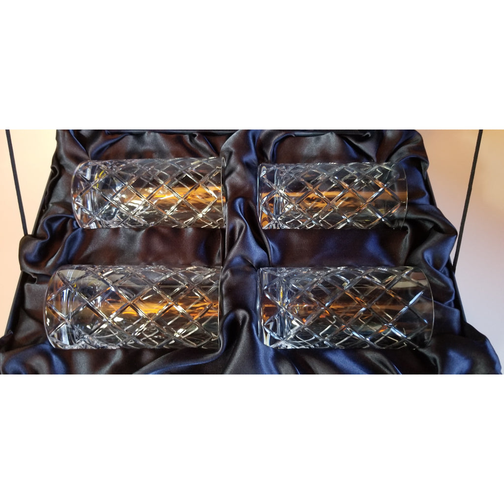 Faberge Crystal Highball Glasses