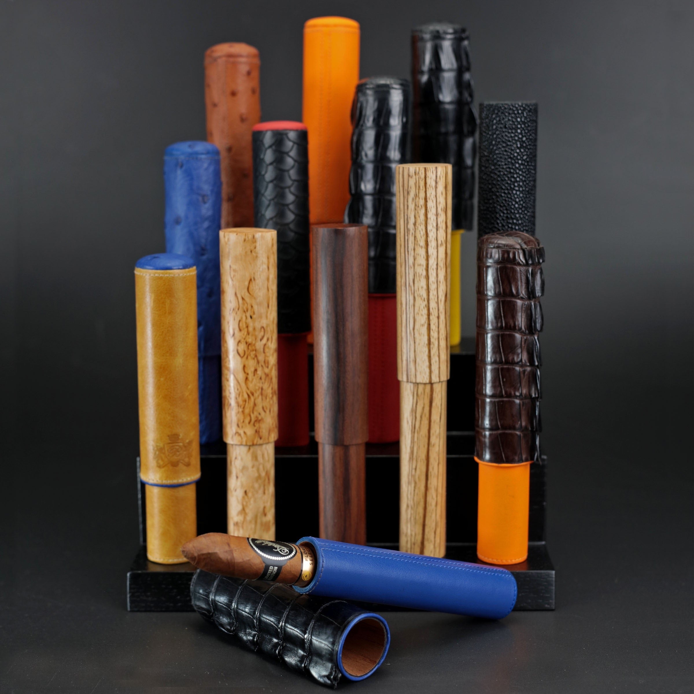 Brizard and Co. The Single Cigar Tube - Sunrise Coffee and Macassar Ebony