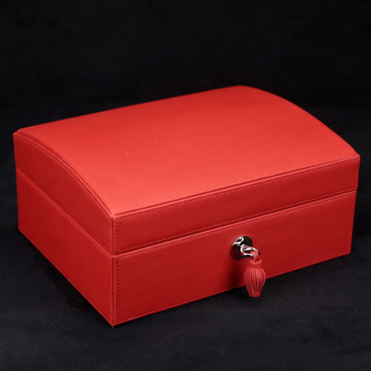 Brizard and Co Red Leather Humidor 12 / 20 capacity