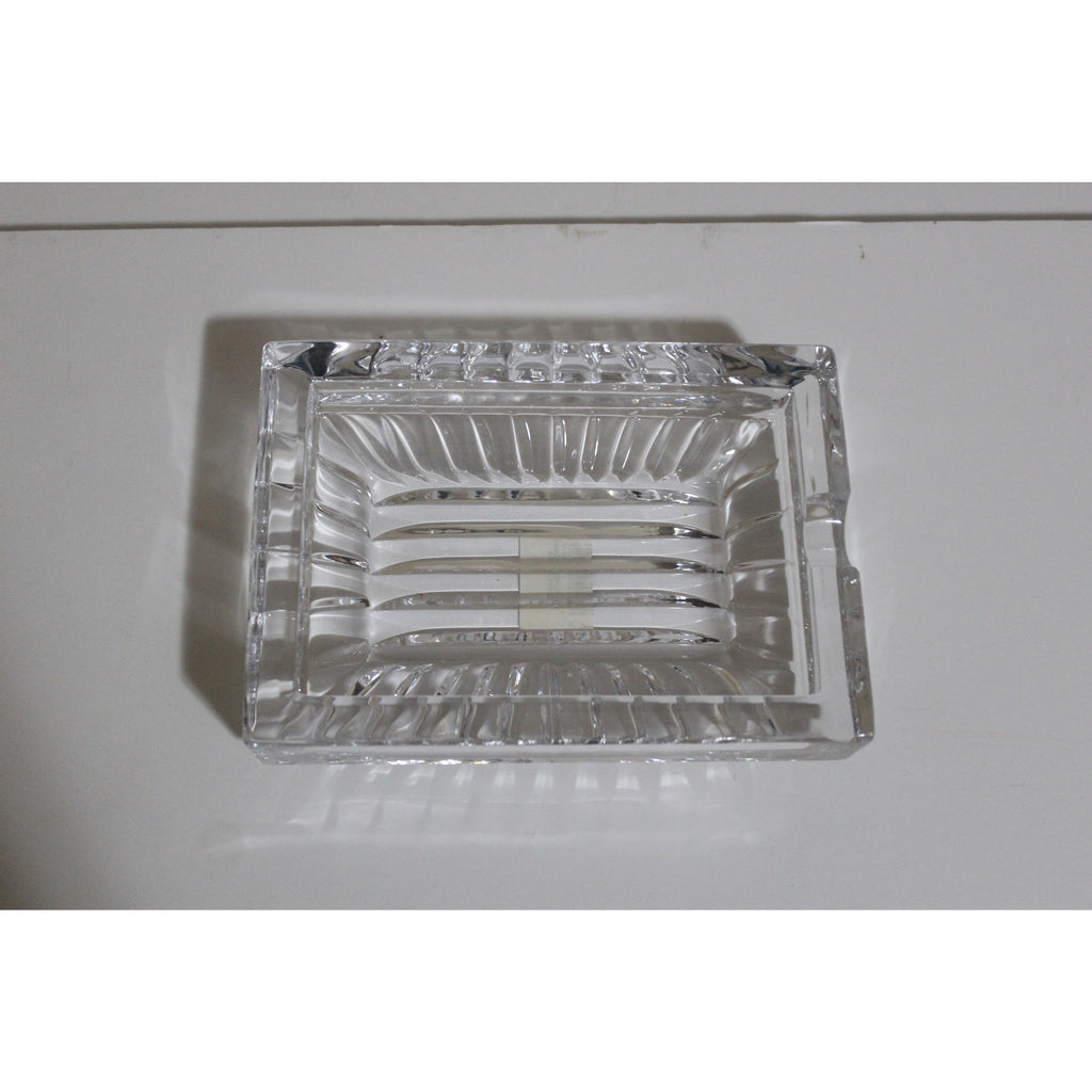 Clear Glass Rectangle Ashtray