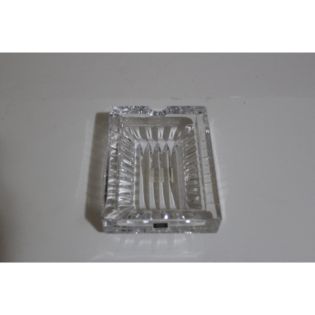 Clear Glass Rectangle Ashtray