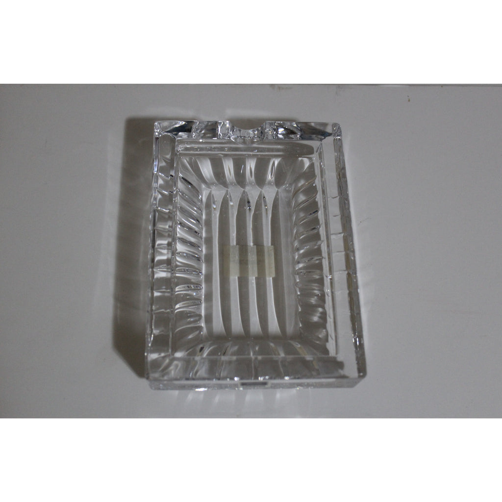 Clear Glass Rectangle Ashtray