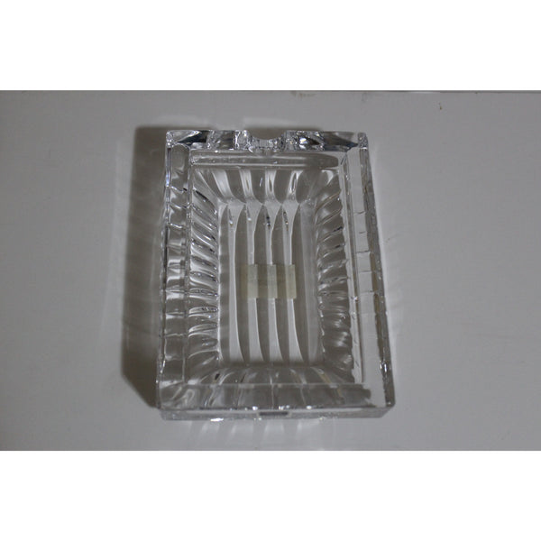 Clear Glass Rectangle Ashtray