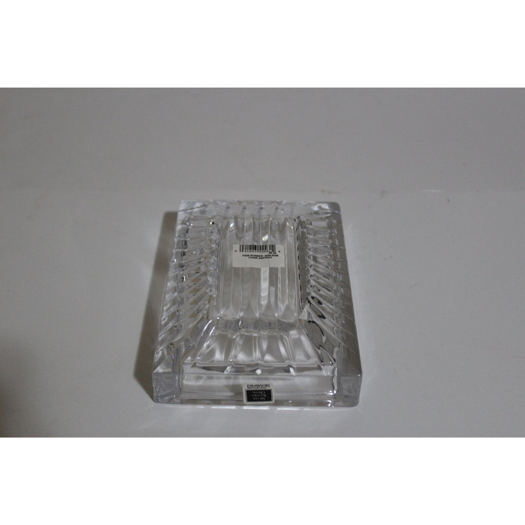 Clear Glass Rectangle Ashtray