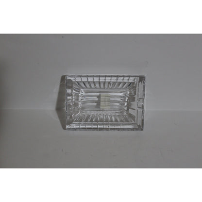 Clear Glass Rectangle Ashtray