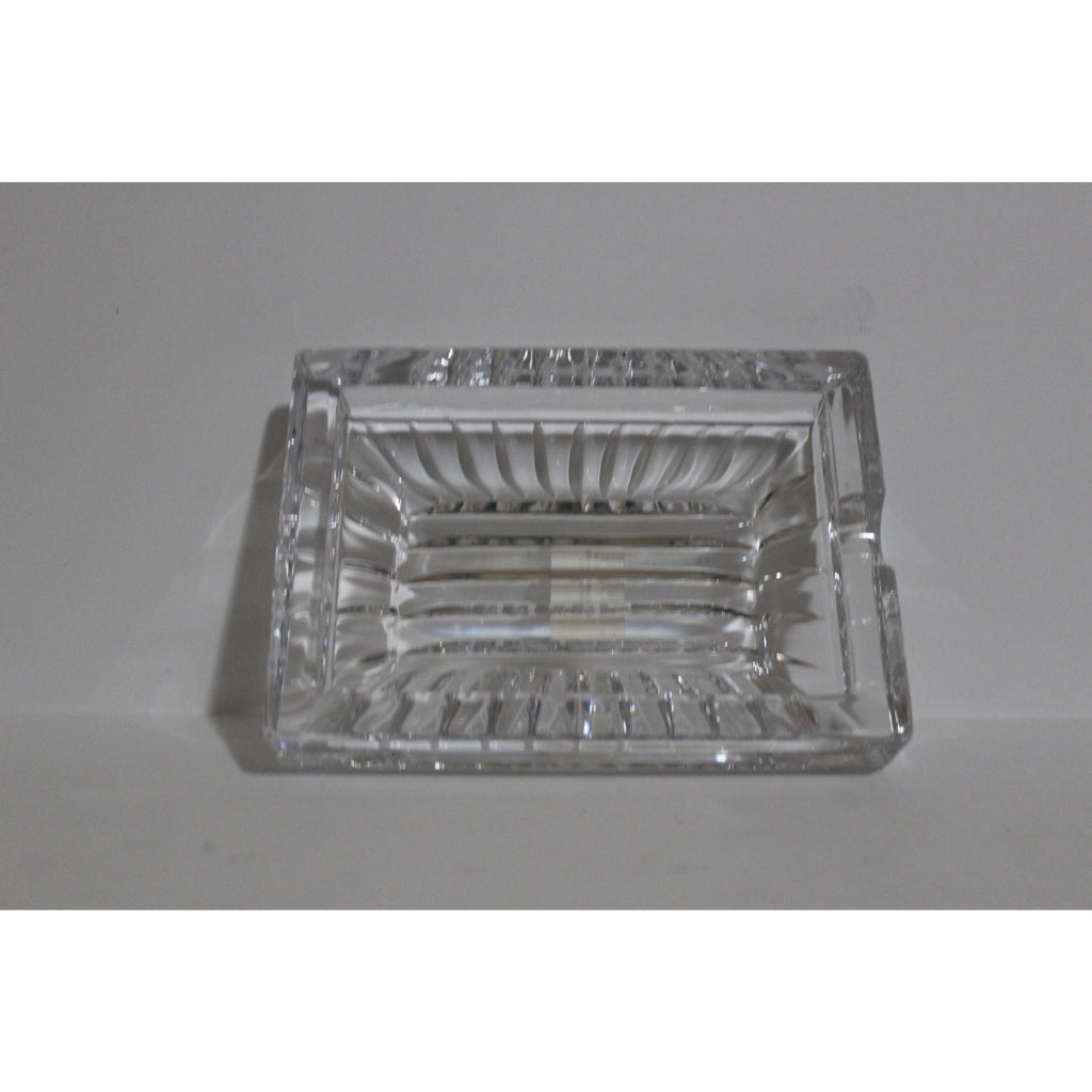 Clear Glass Rectangle Ashtray