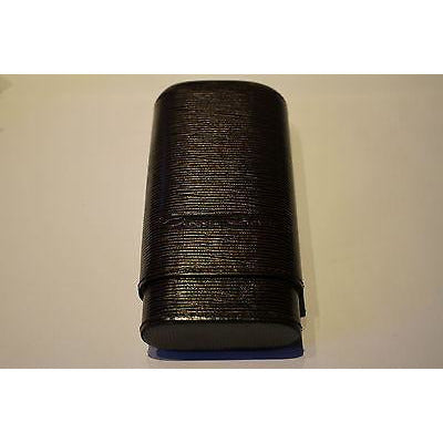Andre Garcia Dark Brown Horizontal leather case in the original box