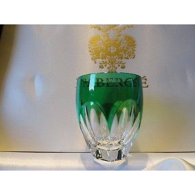Fabergé Lausanne Emerald Green Vodka Shot Glass