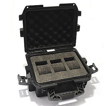 Invicta Watch Box – Black Plastic Airtight 3-Watch Case