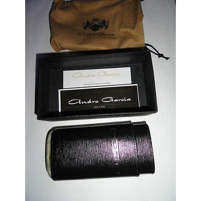 Andre Garcia Horn Top in Black Horizontal leather cigar in original box