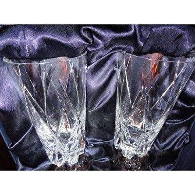 Faberge Crystal Glasses set of 4 NIB
