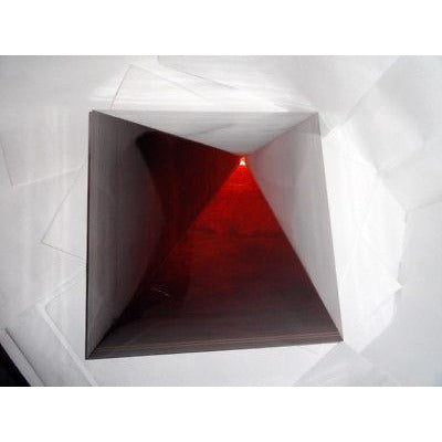 Pyramid Humidor  Mahogany preowned