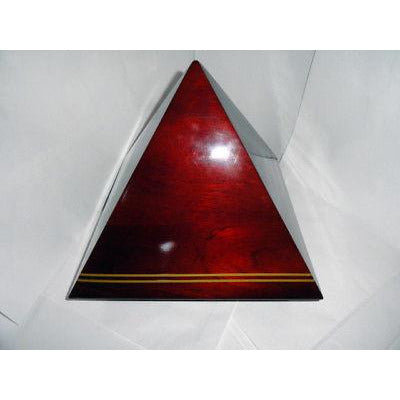 Pyramid Humidor  Mahogany preowned