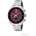 I by Invicta 90232-003 Men's Chronograph Red Dial Stainless Watch