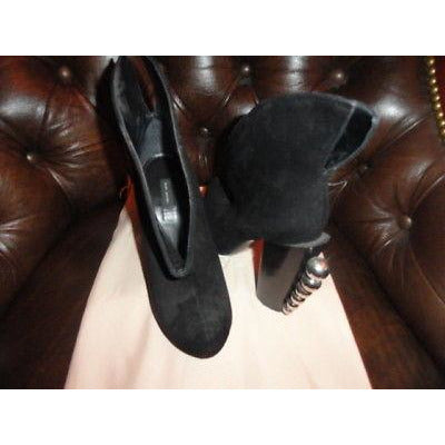Marc Jacobs Ladies High Heels in Black Suede SIze 38