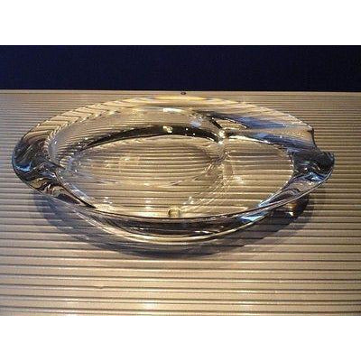 prometheus concord crystal ashtray made in Italy