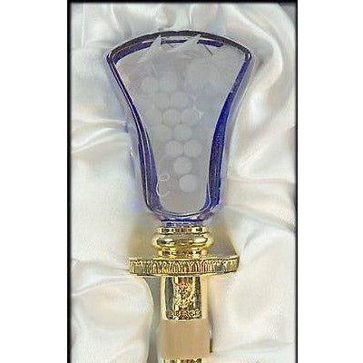 Faberge Crystal Grapes Bottle Stopper in Orginal Box