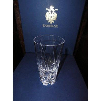 Faberge Crystal Glasses set of 4 NIB
