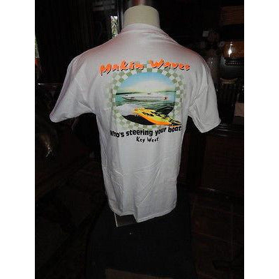 Powerboat Racing T-Shirt " Makin Waves " Key West
