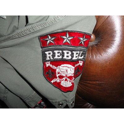 Rebel Spirit Mens Causal Short Sleeve Shirt preowned size Medium