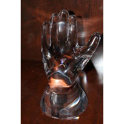 Mario Cioni Lead Crystal Hand in the  original box