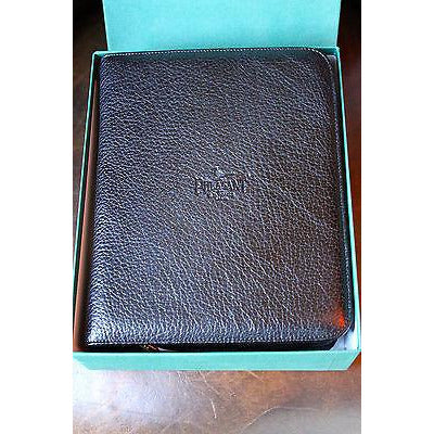 pheasant by R.D.Gomez made in Spain Black  Leather accessory case
