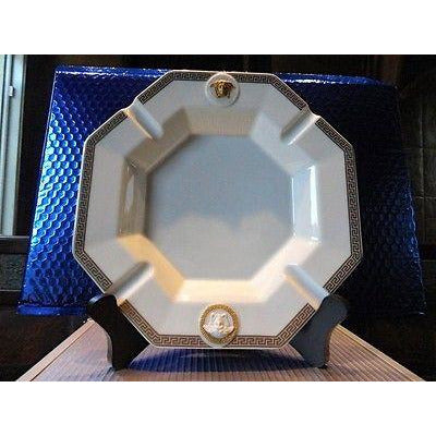Versace Rosenthal Ashtray 9 inches wide New Porcelain