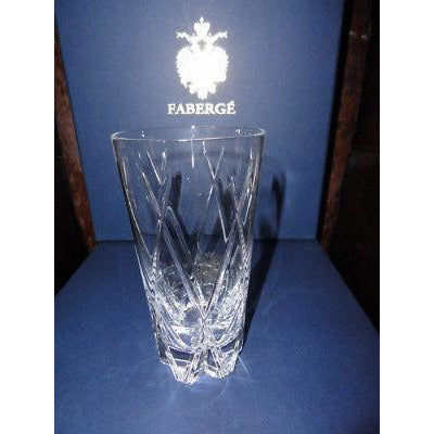 Faberge Crystal Glasses set of 4 NIB