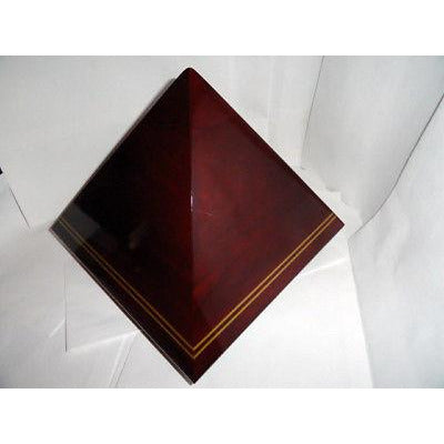 Pyramid Humidor  Mahogany preowned