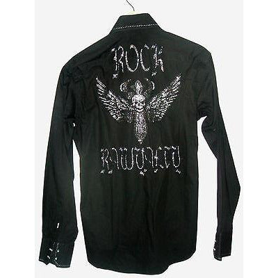 Rawyalty mens medium casual designer dress shirt