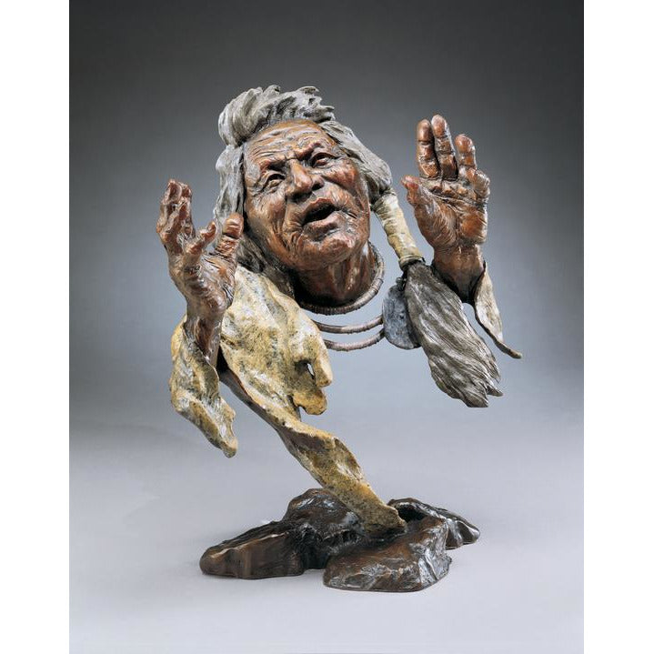 Mark Hopkins bronze " Legend Keeper"