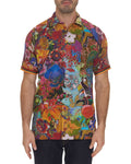 Roberto Graham Landscapes Linen Shirt Medium-sized
