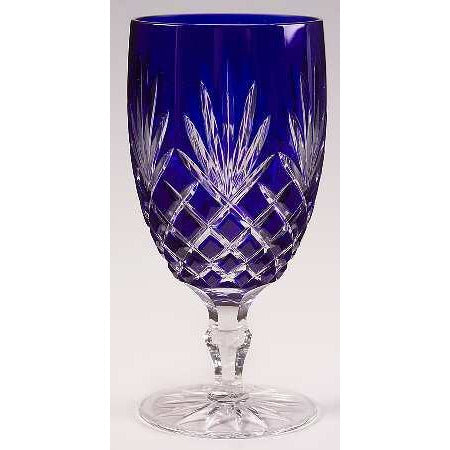 Fabergé Odessa Cobalt Blue Crystal Beverage Glass