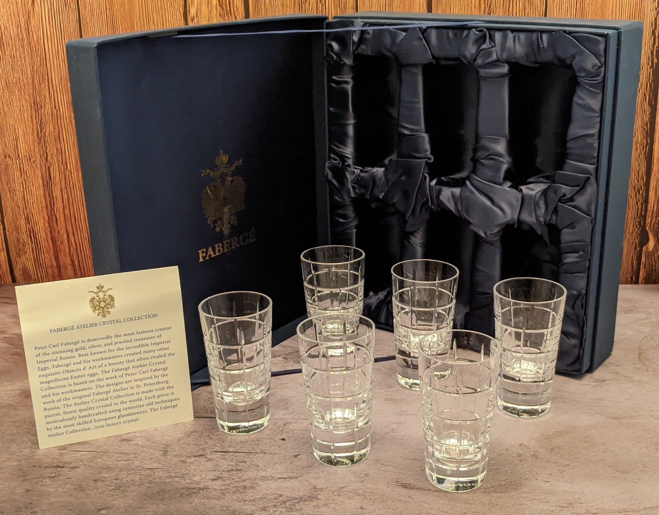 Faberge Metropolitan Shot Glasses