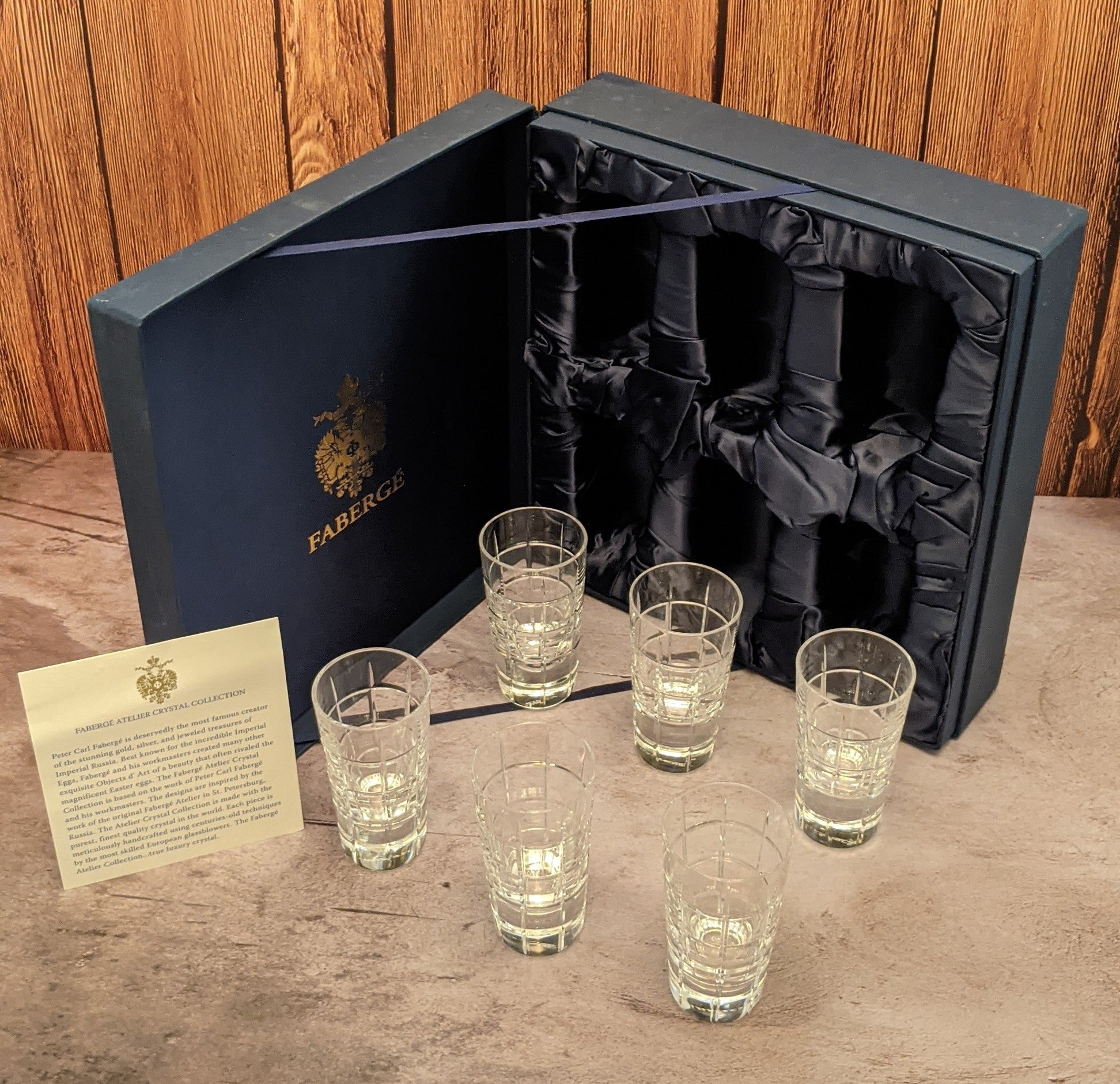 Faberge Metropolitan Shot Glasses