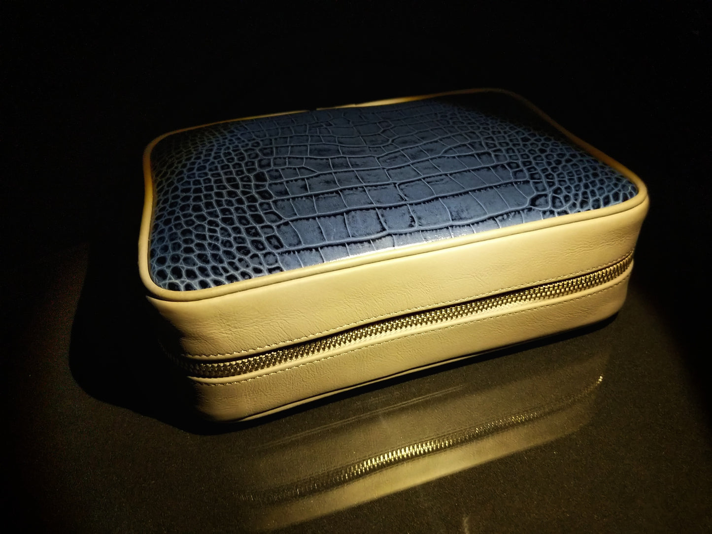 Brizard and Co Havana Traveler with matching cutter and lighter