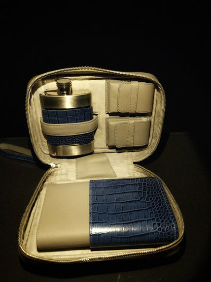 Brizard and Co Havana Traveler with matching cutter and lighter