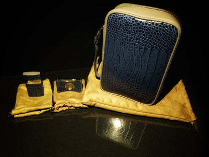 Brizard and Co Havana Traveler with matching cutter and lighter