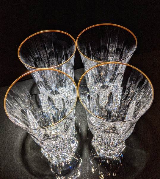 Faberge crystal glasses