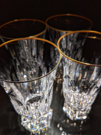 Faberge crystal glasses