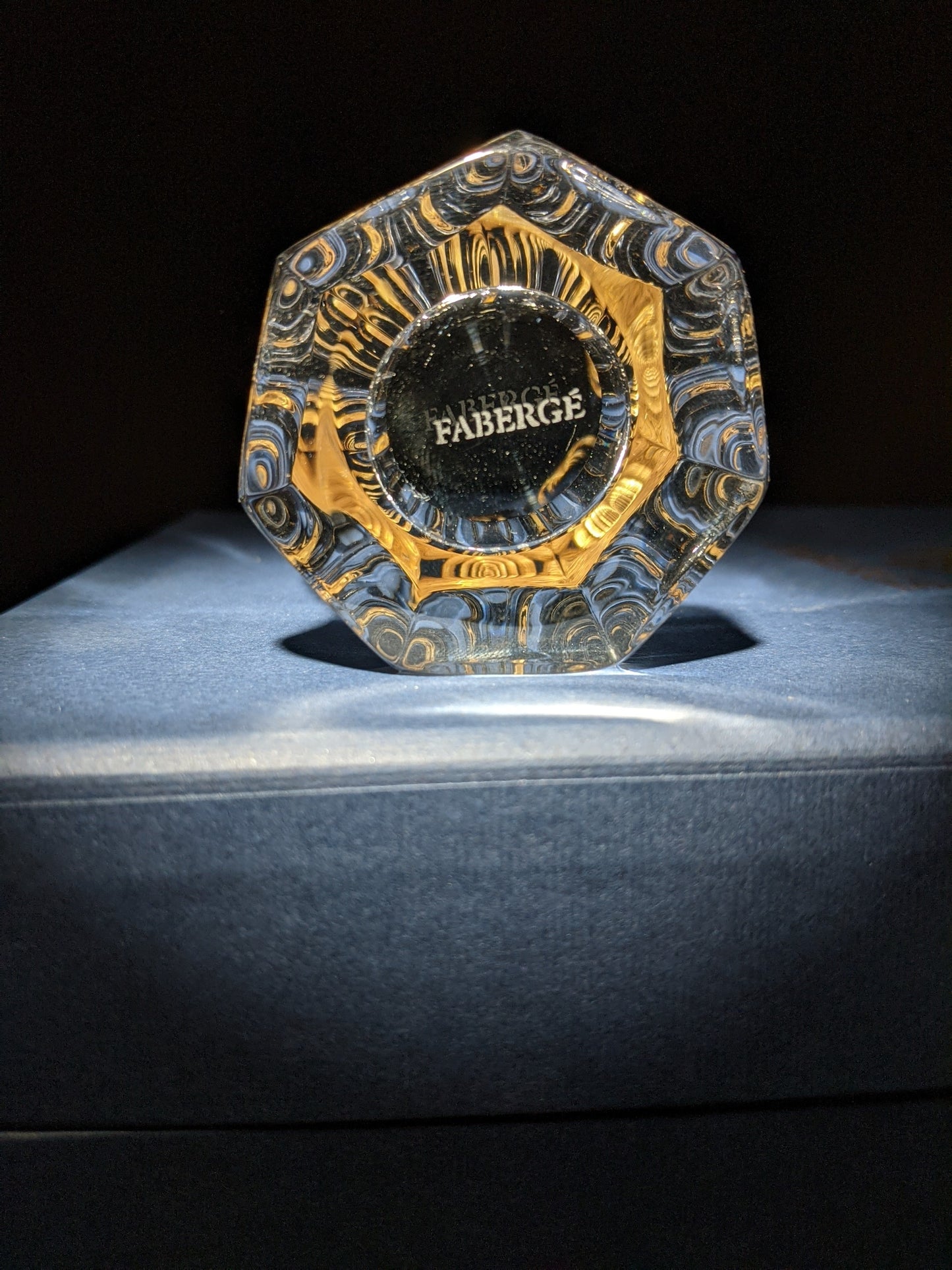 Faberge crystal glasses