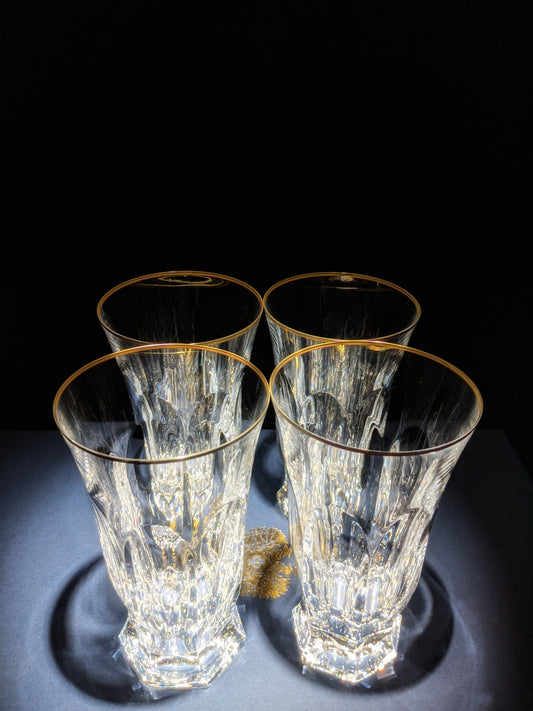 Faberge crystal glasses