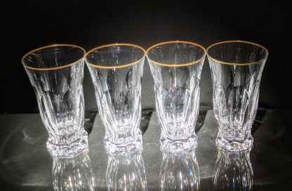 Faberge crystal glasses