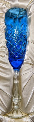 Fabergé Odessa Sky Blue Crystal Flute