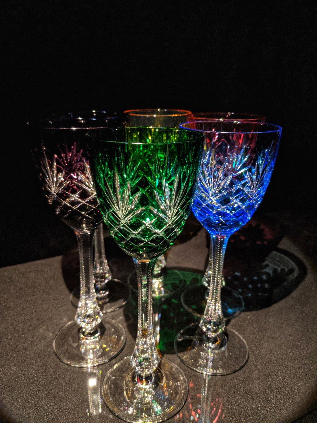 Fabergé Odessa Hock Crystal Wine Glass — Set of 6